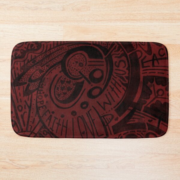 Item preview, God With Us in Red designed and sold by sarunamii.