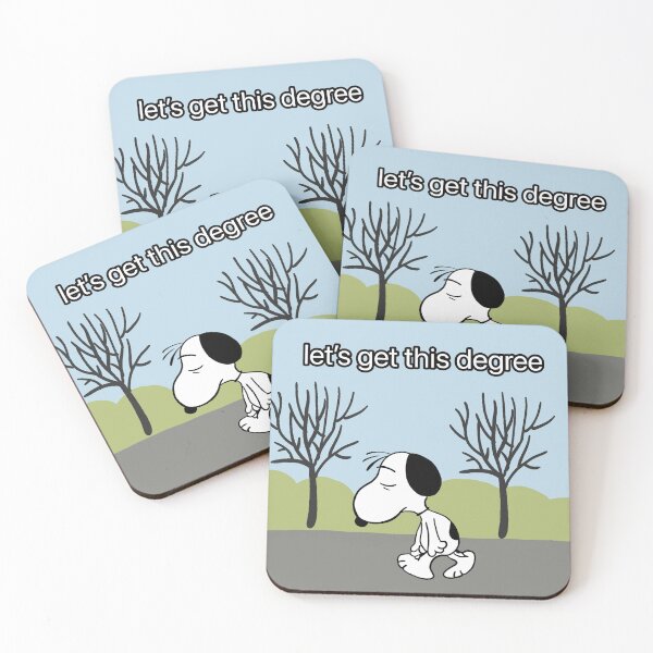 Artikelvorschau, Lass uns diesen Abschluss machen, Snoopy-Meme entworfen und verkauft von CozyHobbyCorner.