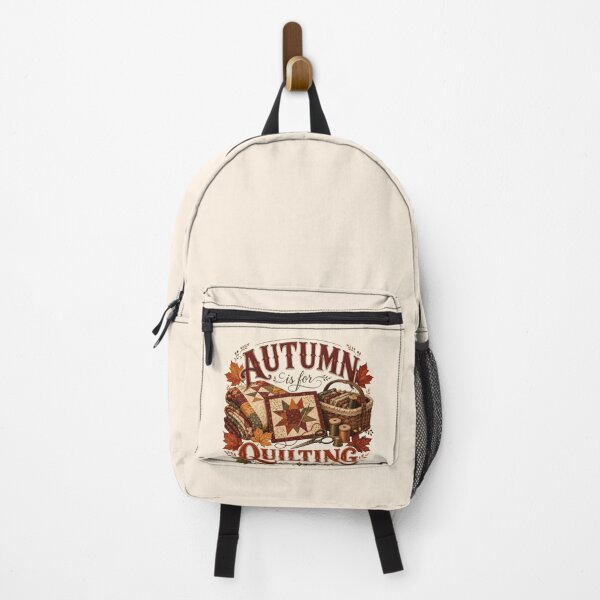 Item preview, Autumn Is for Quilting – Cozy Fall Quilter Design designed and sold by astersgraphics.