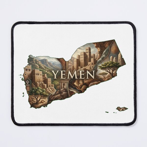 Item preview, Yemen Heritage Map designed and sold by M1-brand.