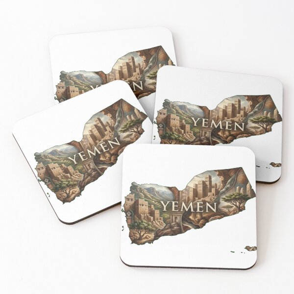Item preview, Yemen Heritage Map designed and sold by M1-brand.