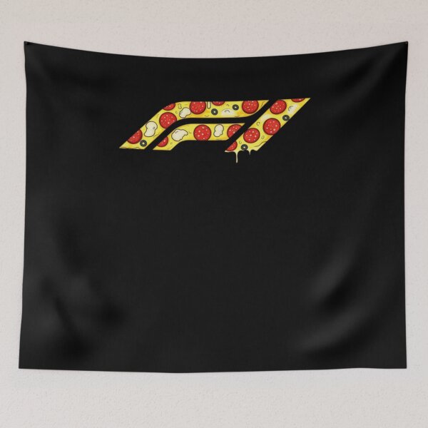 Item preview, Pizza Formula 1 Logo Design – Delicious Motorsport Art Tee designed and sold by jefferyskinn.