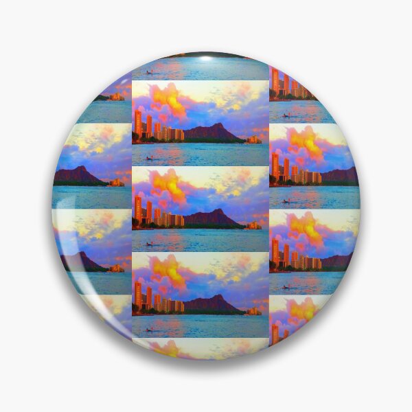 Item preview, Waikiki Surfing at Sunset V designed and sold by R-F-B.