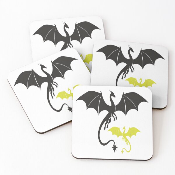 Item preview, Dragons Silhouettes designed and sold by LunnaAtica.