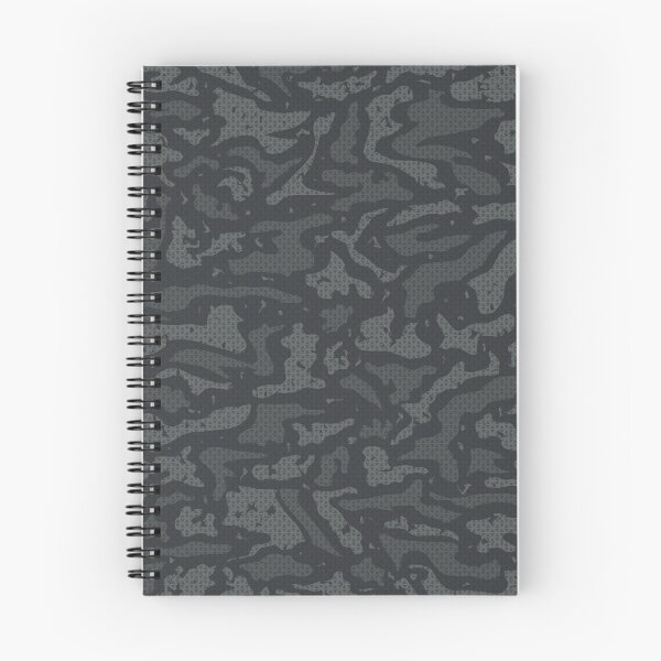 Item preview, Stealth Black Urban Camo Minimalist Student Tech Pattern designed and sold by ImStickerHappy.