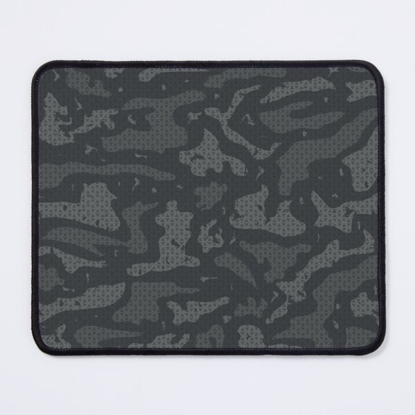 Item preview, Stealth Black Urban Camo Minimalist Student Tech Pattern designed and sold by ImStickerHappy.