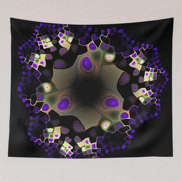 Item preview, Quantum Blossom of the Violet Vortex designed and sold by bloorose.