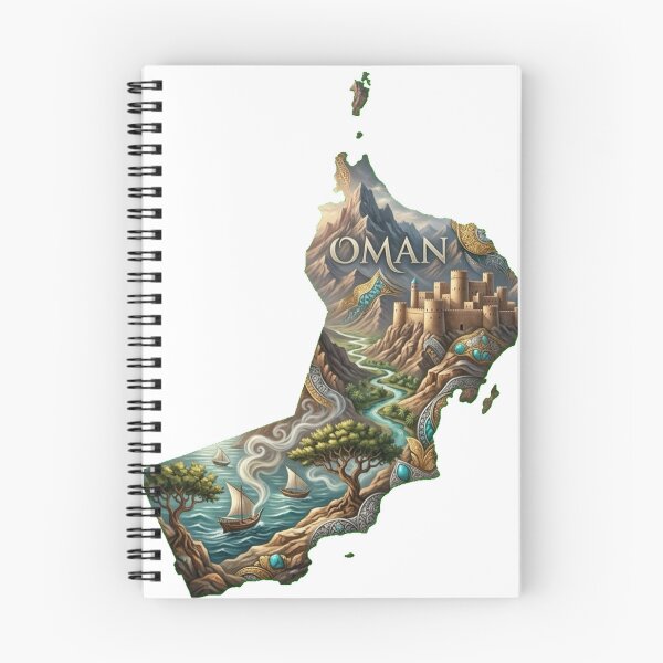 Item preview, Oman Heritage Map designed and sold by M1-brand.