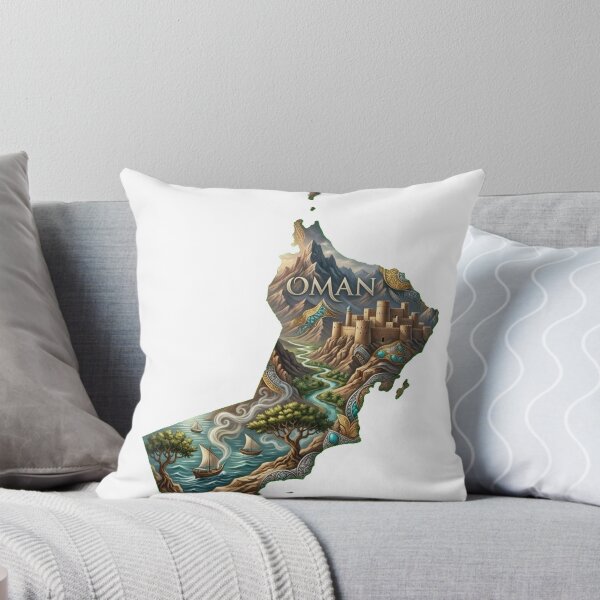 Item preview, Oman Heritage Map designed and sold by M1-brand.