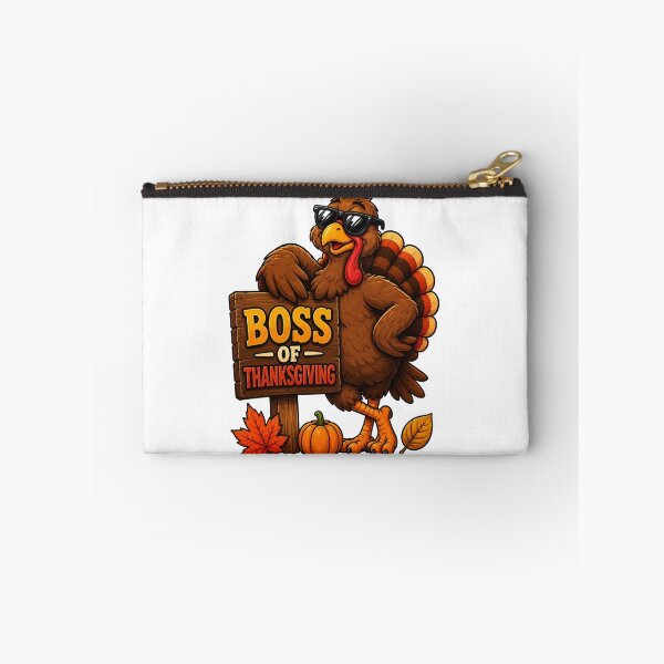 Item preview, Boss Turkey – Cool Thanksgiving Survivor Funny Turkey Design designed and sold by CreationbyVona.