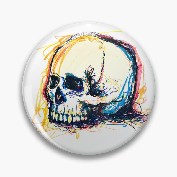 Item preview, Skull Sketch Rainbow designed and sold by Tarottt.