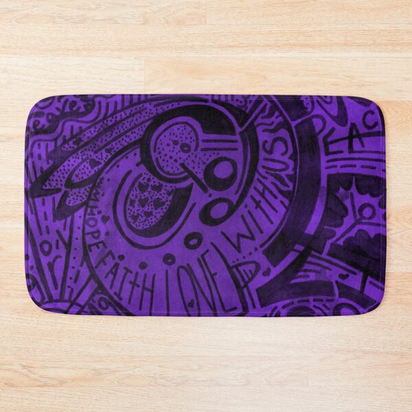 Item preview, God With Us in Purple designed and sold by sarunamii.
