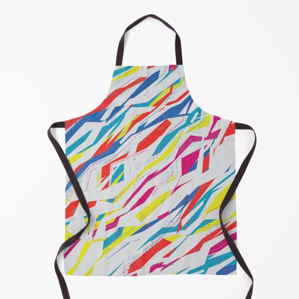 Item preview, Neon Pop Abstract Geometric Shard Student Pattern designed and sold by ImStickerHappy.