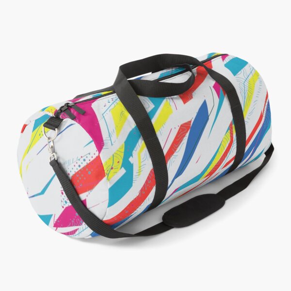 Item preview, Neon Pop Abstract Geometric Shard Student Pattern designed and sold by ImStickerHappy.