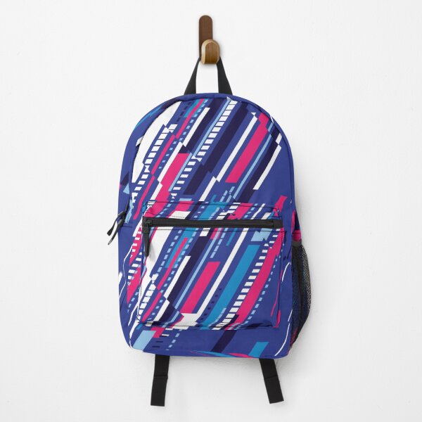 Item preview, Athletic Royal Blue Speed Stripes Notebook and Student Pattern designed and sold by ImStickerHappy.