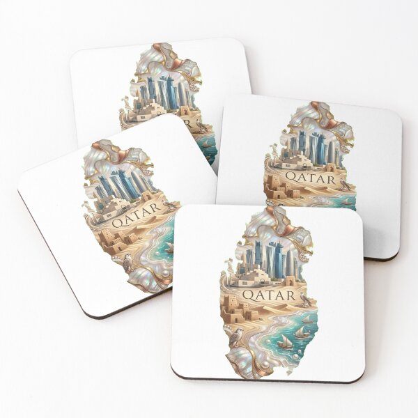 Item preview, Qatar Heritage Map designed and sold by M1-brand.