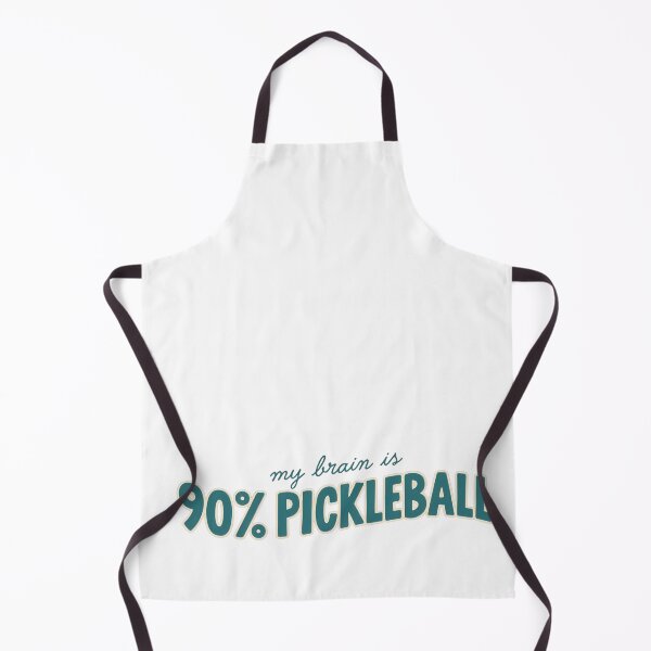 Item preview, My Brain Is 90% Pickleball – Retro Funny Pickleball Player designed and sold by LYRA-Concepts.