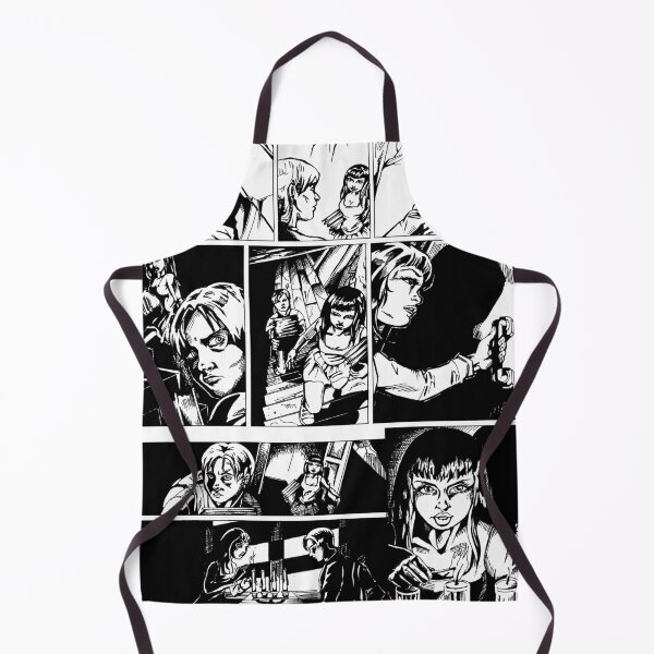 Item preview, Black and White Thriller Comic Art designed and sold by Ekaterina Biserova.