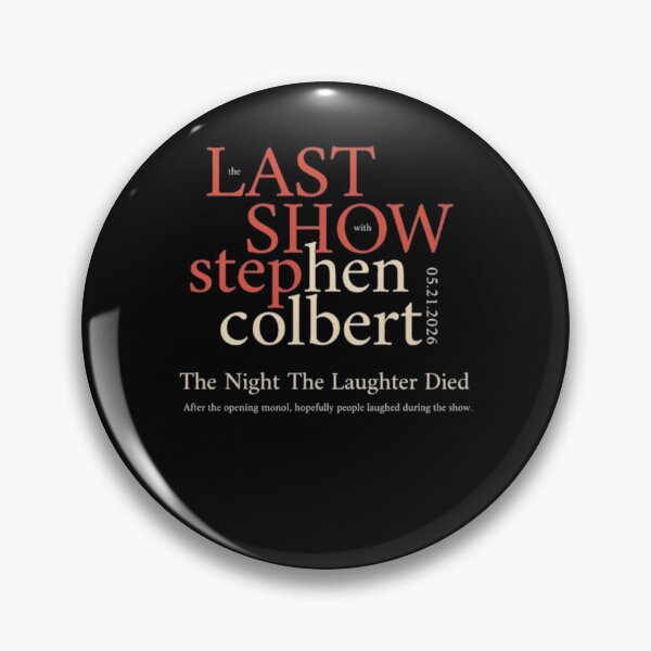 Item preview, The Last Show With Stephen Colbert 2026 designed and sold by jefferyskinn.