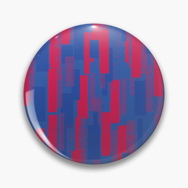Item preview, Cyberpunk Tech Grid Crimson Red and Cobalt Blue Student Pattern designed and sold by ImStickerHappy.