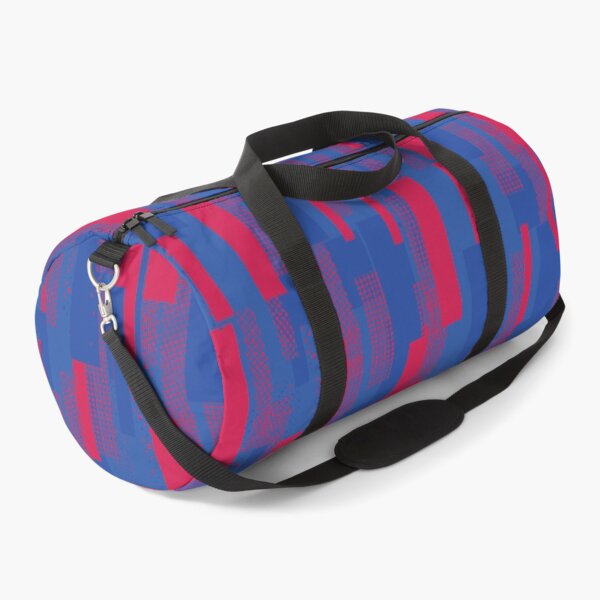Item preview, Cyberpunk Tech Grid Crimson Red and Cobalt Blue Student Pattern designed and sold by ImStickerHappy.