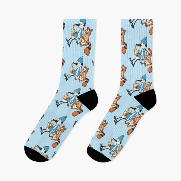 Item preview, Mordecai and Rigby eating designed and sold by YChangShop.
