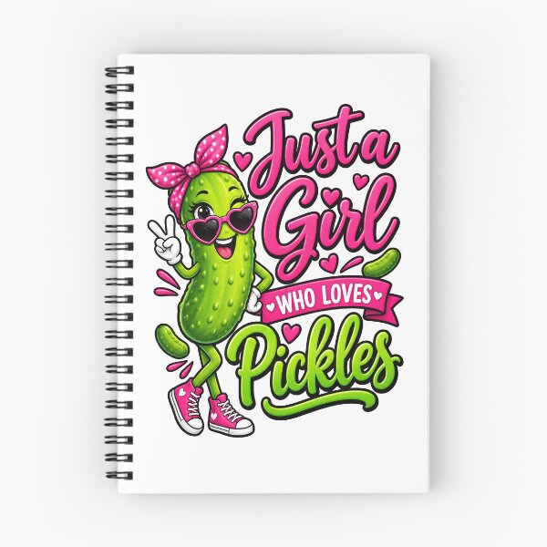 Item preview, Just a girl who loves pickles designed and sold by BuxomBabe21.