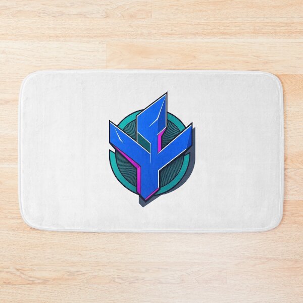 Item preview, Cyberpunk Blue Crystal Future Blade Emblem designed and sold by Owcomm.