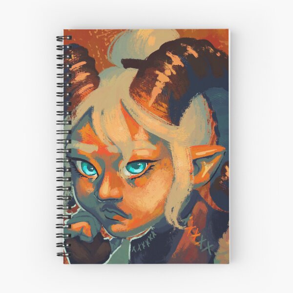 Item preview, Fantasy Portrait of a tiefling or satyr designed and sold by FelStar-Games.