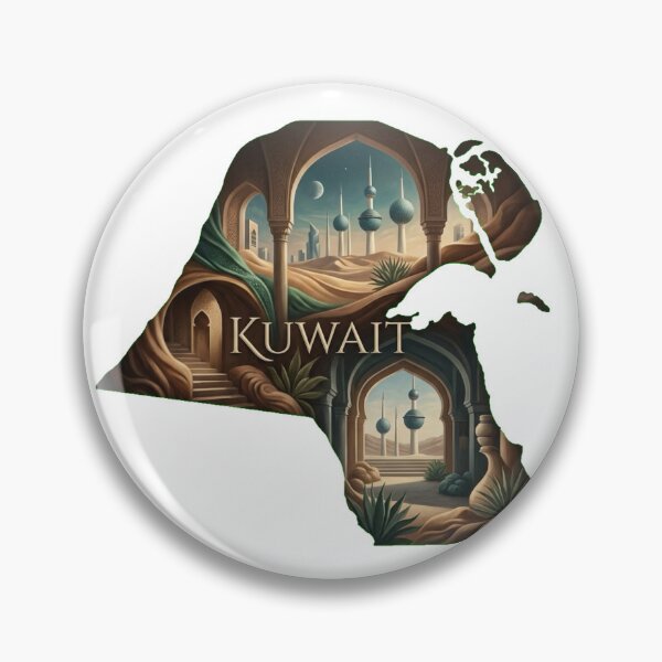 Item preview, Kuwait Heritage Map designed and sold by M1-brand.