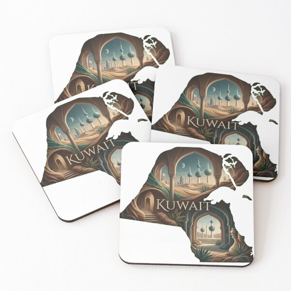 Item preview, Kuwait Heritage Map designed and sold by M1-brand.