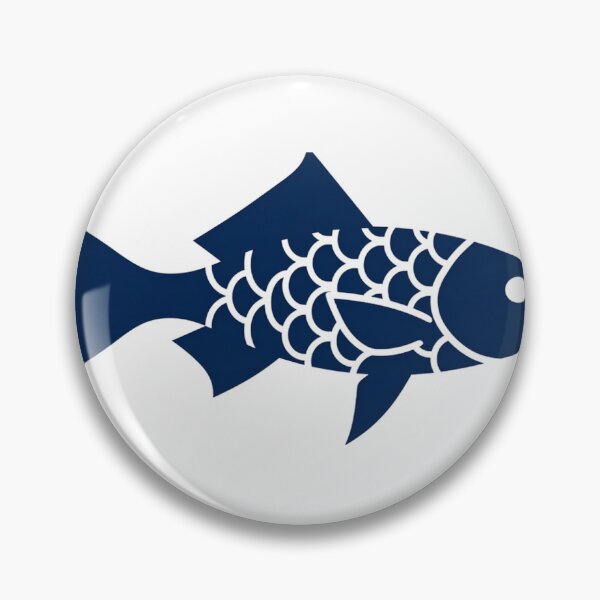 Item preview, Simple minimalist fish design designed and sold by ollvigb.