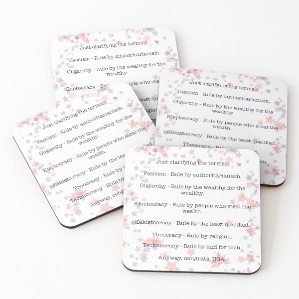 Item preview, Just Clarifying the Terms – Congrats USA Political Satire designed and sold by aadventures.