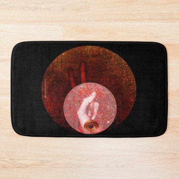 Item preview, Surreal Surrealist Eye and Hand Collage - Vintage Circular Textured Art designed and sold by MAMA.art.Rio <Marsailhe_Milward>.