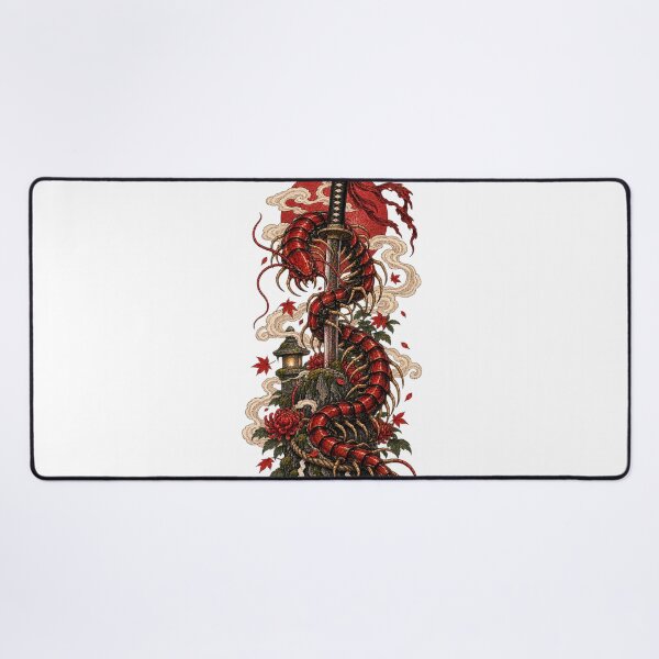 Item preview, The Centipede of the Sacred Sword | Japanese Ukiyo-e Art designed and sold by Substance_life.