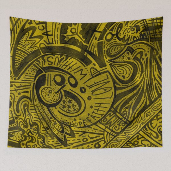 Item preview, God With Us in Yellow designed and sold by sarunamii.