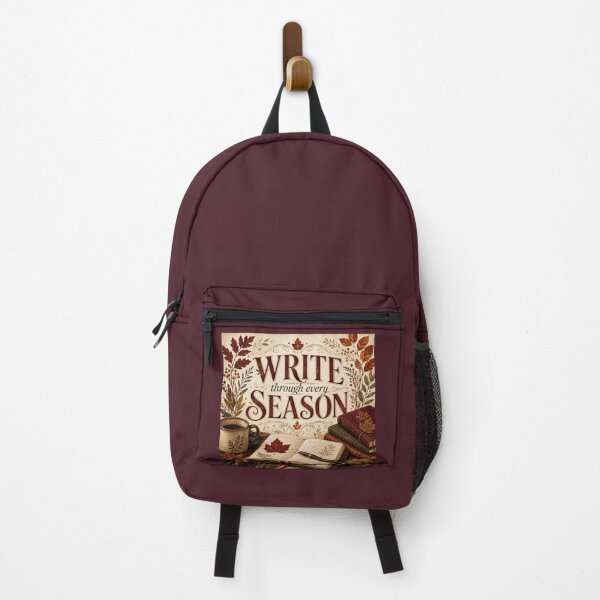 Item preview, Write Through Every Season – Autumn Writer Journaling Design designed and sold by astersgraphics.