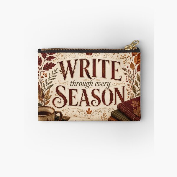 Item preview, Write Through Every Season – Autumn Writer Journaling Design designed and sold by astersgraphics.