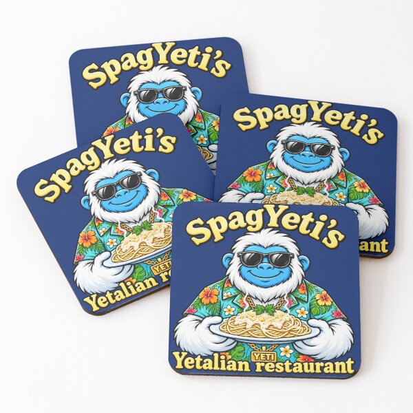 Item preview, SpagYetis Restaurant designed and sold by Fort Chiswell Trading Company.