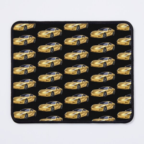Item preview, Gold Ferrari supercar polarized glass vehicle designed and sold by C3R0.
