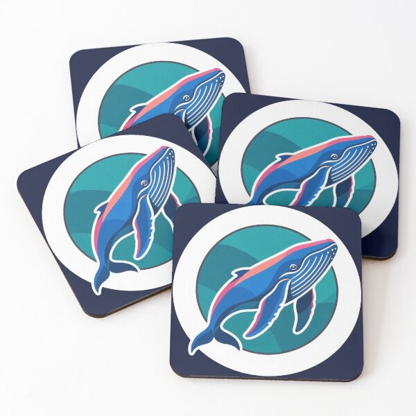 Item preview, Majestic Blue Whale Ocean Wildlife Illustration designed and sold by Owcomm.