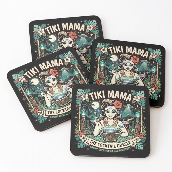 Item preview, Tiki Mama: El Oráculo Cósmico designed and sold by Finding Source Designs.