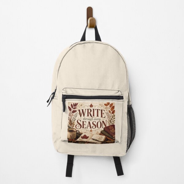 Item preview, Write Through Every Season – Autumn Writer Journaling Design designed and sold by astersgraphics.