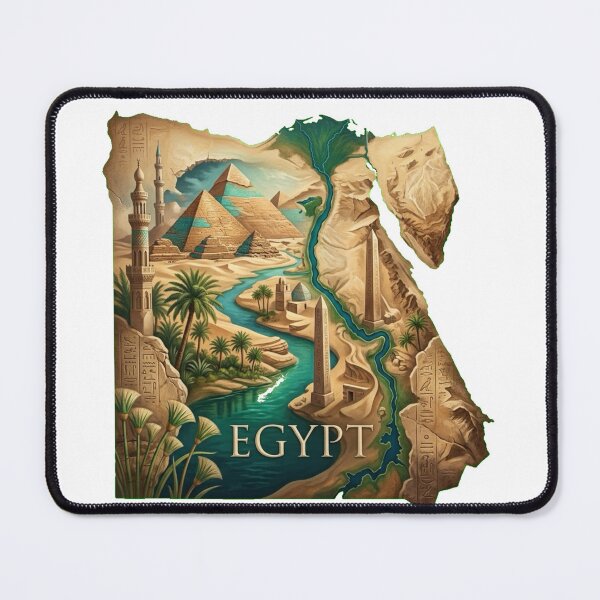 Item preview, Egypt Heritage Map designed and sold by M1-brand.