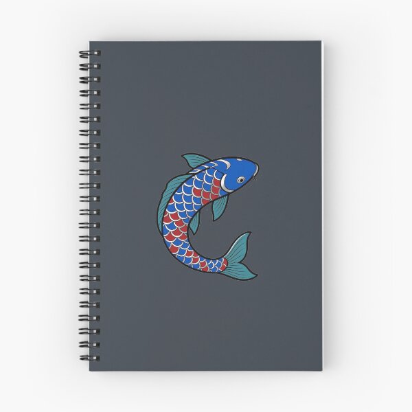 Item preview, Elegant Blue Koi Fish Japanese Carp designed and sold by Owcomm.