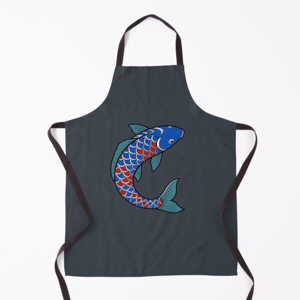 Item preview, Elegant Blue Koi Fish Japanese Carp designed and sold by Owcomm.