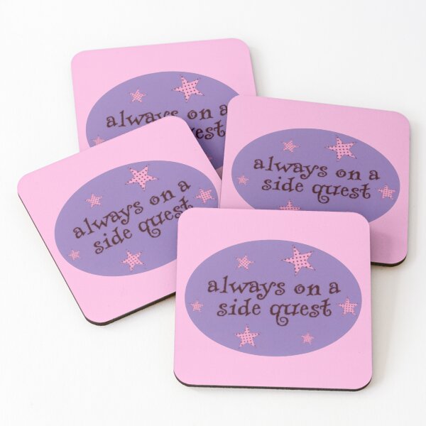 Item preview, Always on a Side Quest designed and sold by Spring Things.