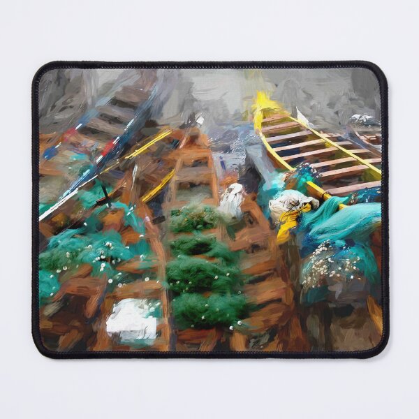 Item preview, Fishing Boat Impasto designed and sold by Wayne King.