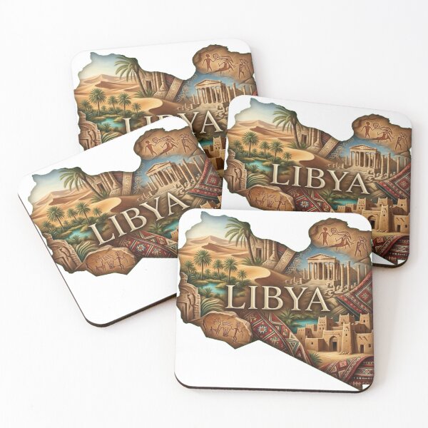 Item preview, Libya Heritage Map designed and sold by M1-brand.
