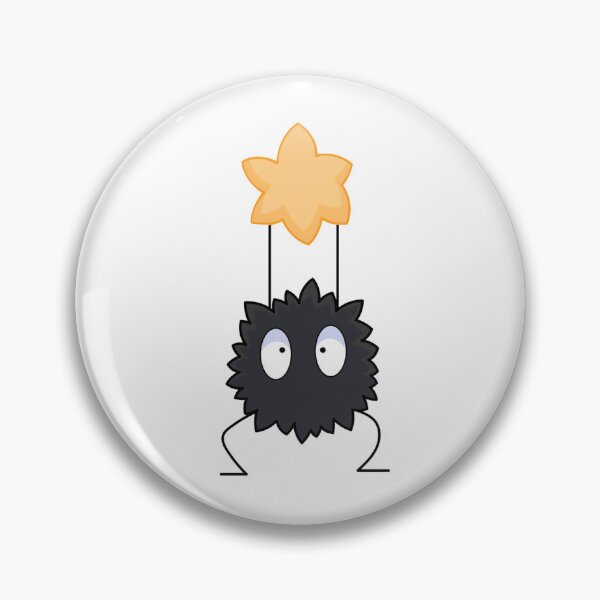 Item preview, Copy of Whimsical Soot Sprite with hope star – Ghibli-Inspired Cute Character Design designed and sold by Bloomie_Studio .